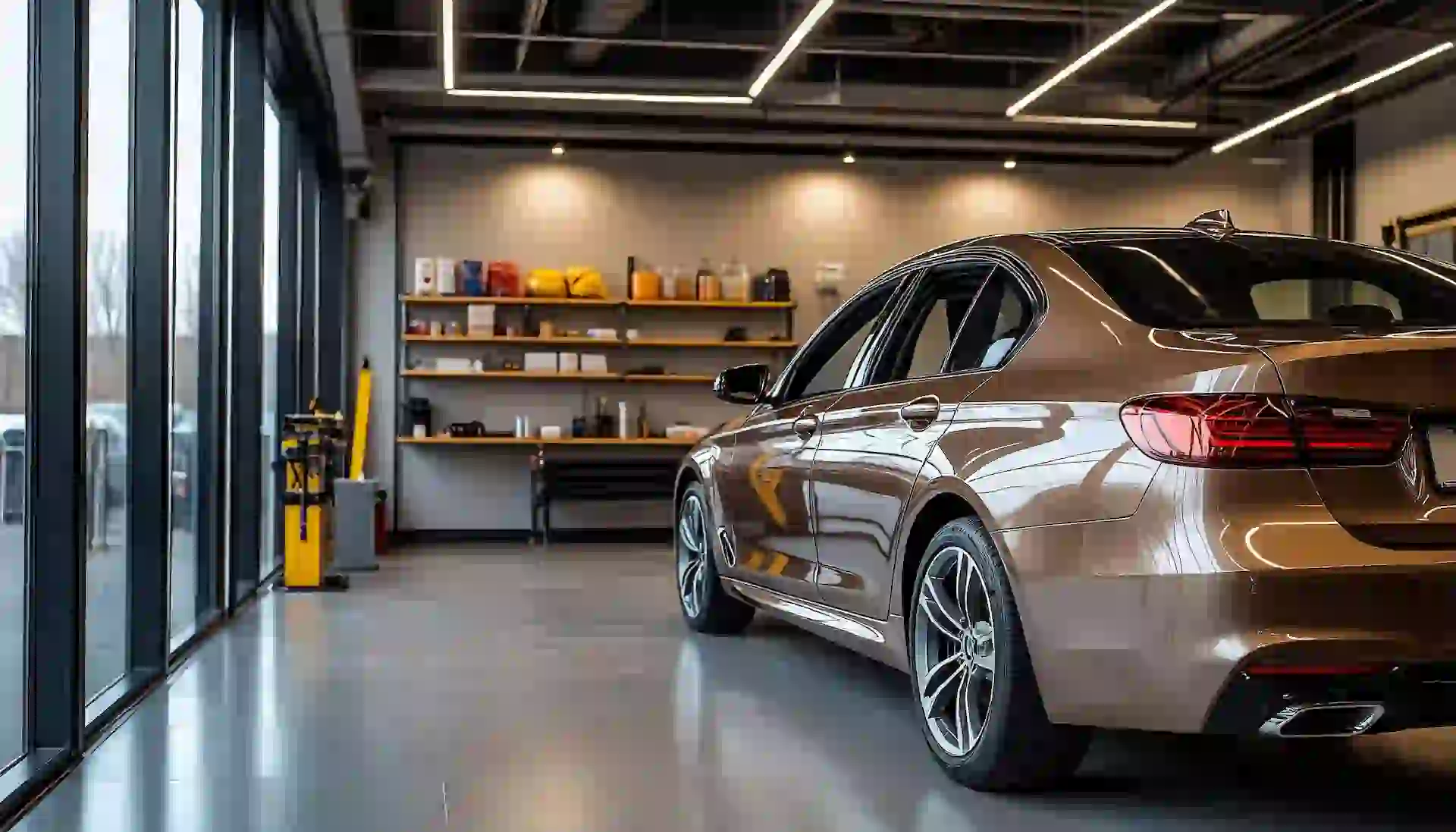 Contacts background car